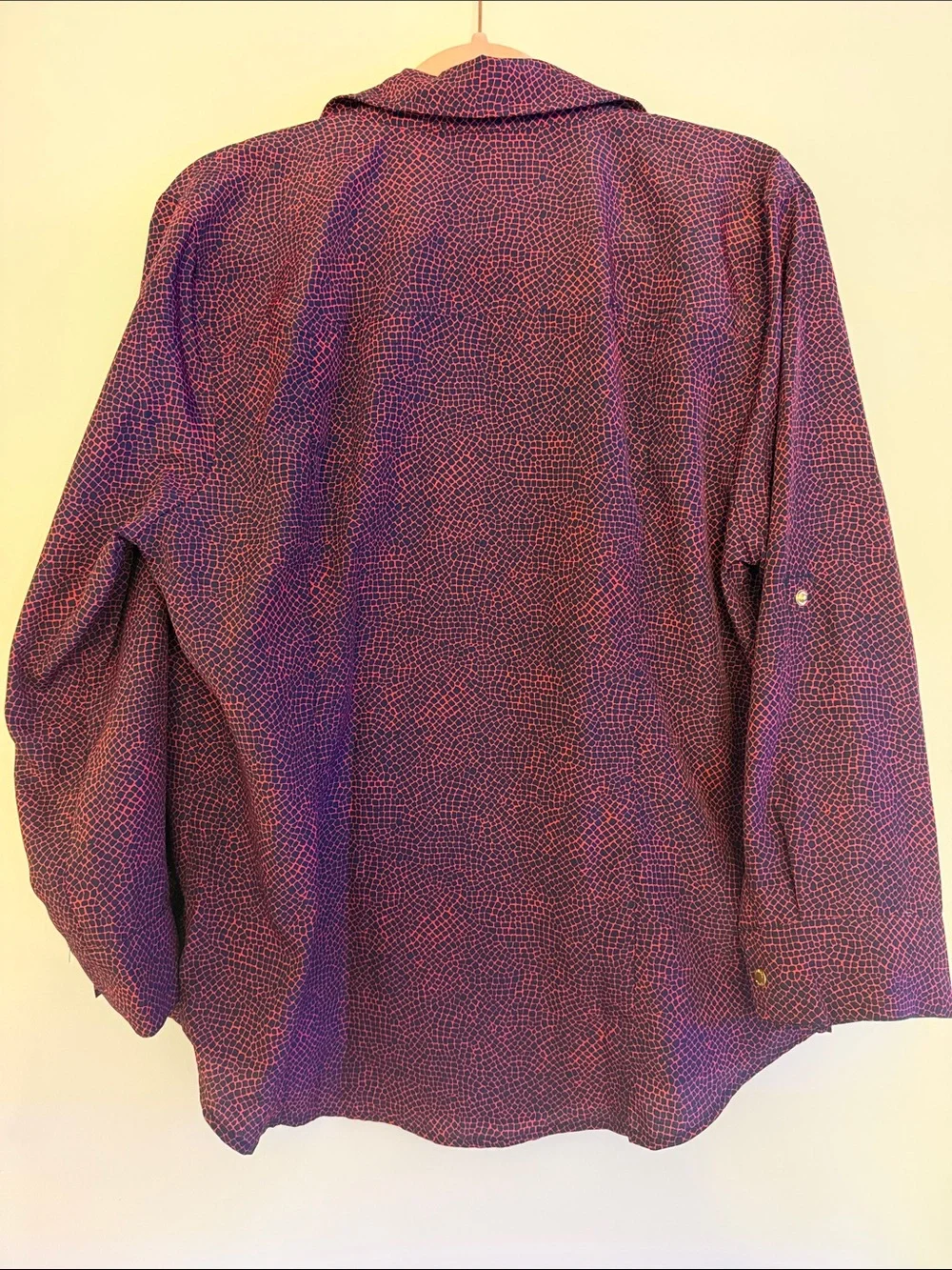 MICHAEL Michael Kors Purple and Pink Zip-Front Utility Jacket